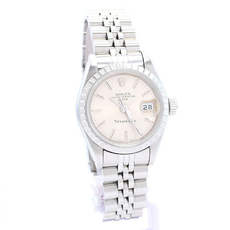 【中古】ROLEX OYSTER PERPETUAL DATE TIFFANY & CO. DOUBLE NAME ロレックス オイスター パーペチュアル デイト ティファニー ダブルネーム 69240