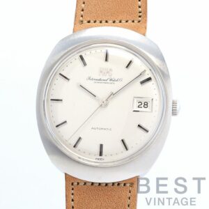 【中古】IWC VINTAGE ONE PIECE OVAL CASE WATCH DATE アイ・ダブリュー・シー ヴィンテージ ワンピースオーバルケースウォッチ デイト R815A