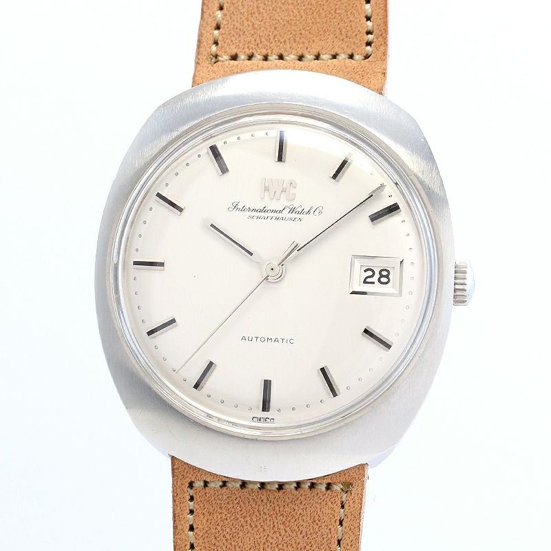 【中古】IWC VINTAGE ONE PIECE OVAL CASE WATCH DATE アイ・ダブリュー・シー ヴィンテージ ワンピースオーバルケースウォッチ デイト R815A