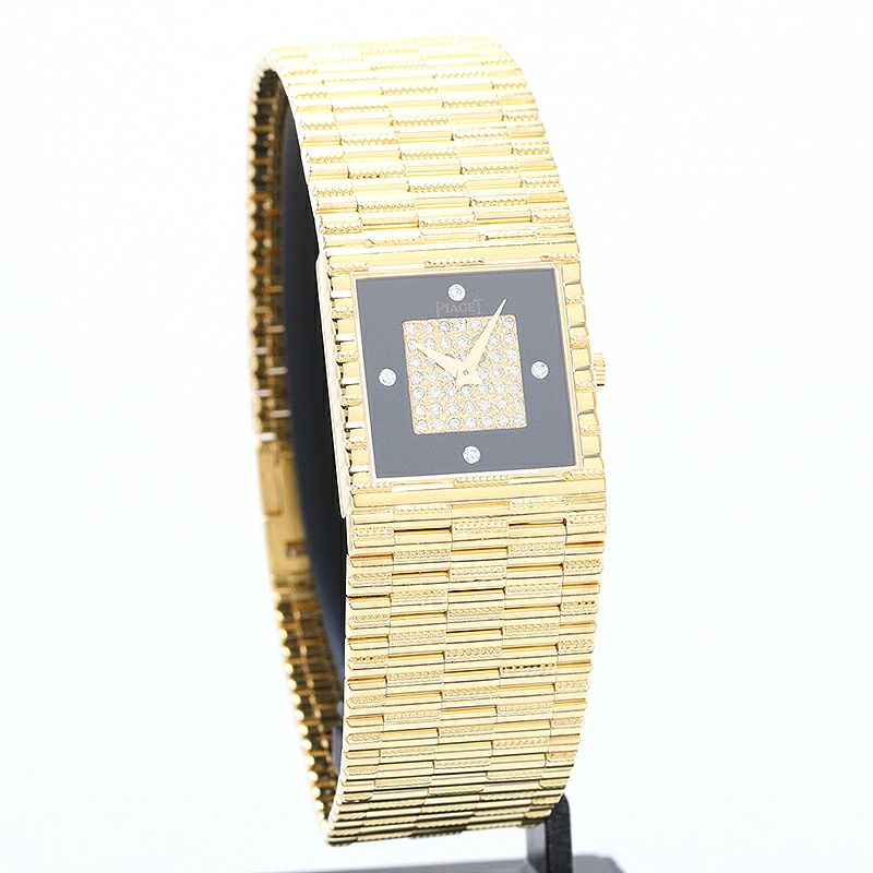 【中古】PIAGET TRADITION ONYX & PAVE DIAMONDS DIAL ピアジェ トラディション オニキス&パヴェダイヤモンド ダイヤル G0A08193 (9352G2)