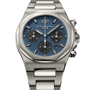 GIRARD-PERREGAUX LAUREATO CHRONOGRAPH AIIRO JAPAN LIMITED EDITION ジラール・ベルゴ ロレアート クロノグラフ 藍色 ジャパン リミテッドエディション 81020-21-3311-1GM