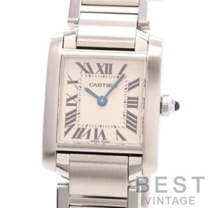 【中古】CARTIER TANK FRANCAISE SMALL MODEL カルティエ タンク フランセーズ SM W51008Q3
