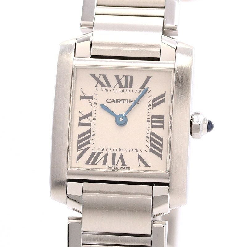 【中古】CARTIER TANK FRANCAISE SMALL MODEL カルティエ タンク フランセーズ SM W51008Q3