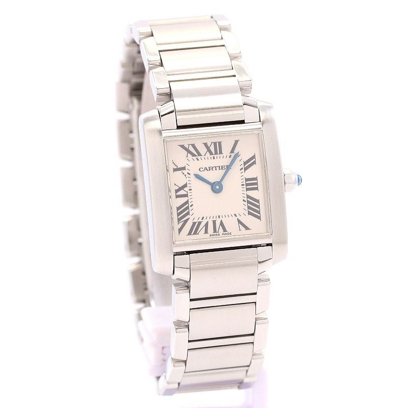【中古】CARTIER TANK FRANCAISE SMALL MODEL カルティエ タンク フランセーズ SM W51008Q3