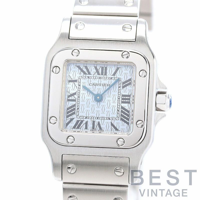 【中古】CARTIER SANTOS GALBEE SMALL MODEL カルティエ サントスガルベ SM W20064D6
