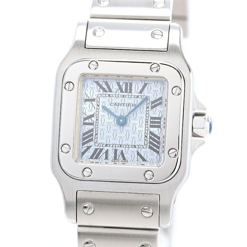 【中古】CARTIER SANTOS GALBEE SMALL MODEL カルティエ サントスガルベ SM W20064D6