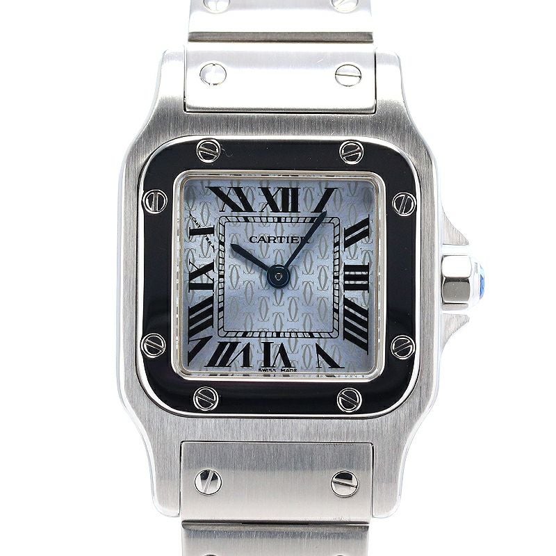 【中古】CARTIER SANTOS GALBEE SMALL MODEL カルティエ サントスガルベ SM W20064D6