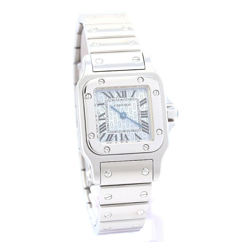 【中古】CARTIER SANTOS GALBEE SMALL MODEL カルティエ サントスガルベ SM W20064D6