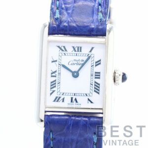 【中古】CARTIER MUST TANK SMALL MODEL カルティエ マストタンク SM W1001565
