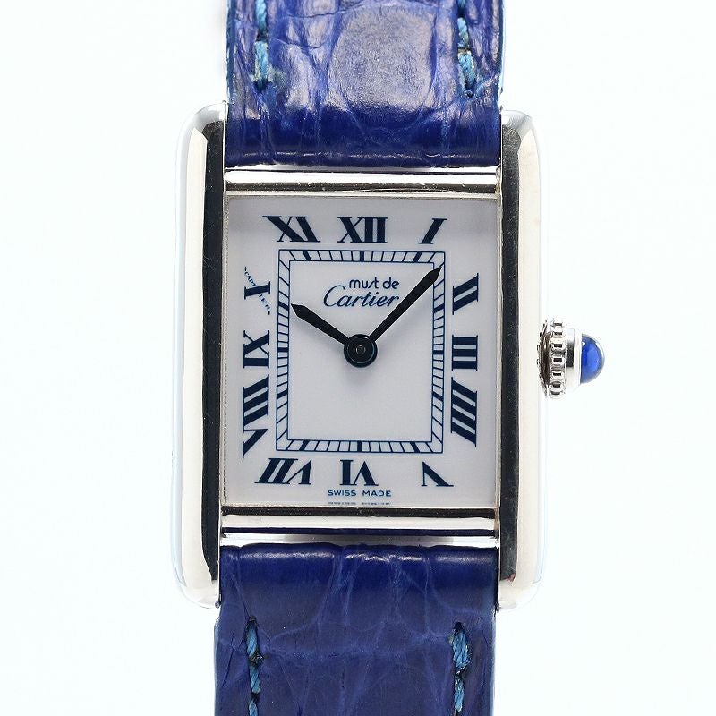 【中古】CARTIER MUST TANK SMALL MODEL カルティエ マストタンク SM W1001565