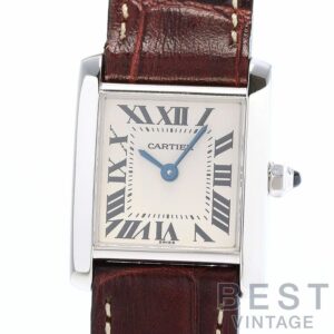 【中古】CARTIER TANK FRANCAISE SMALL MODEL カルティエ タンク フランセーズ SM W5001256