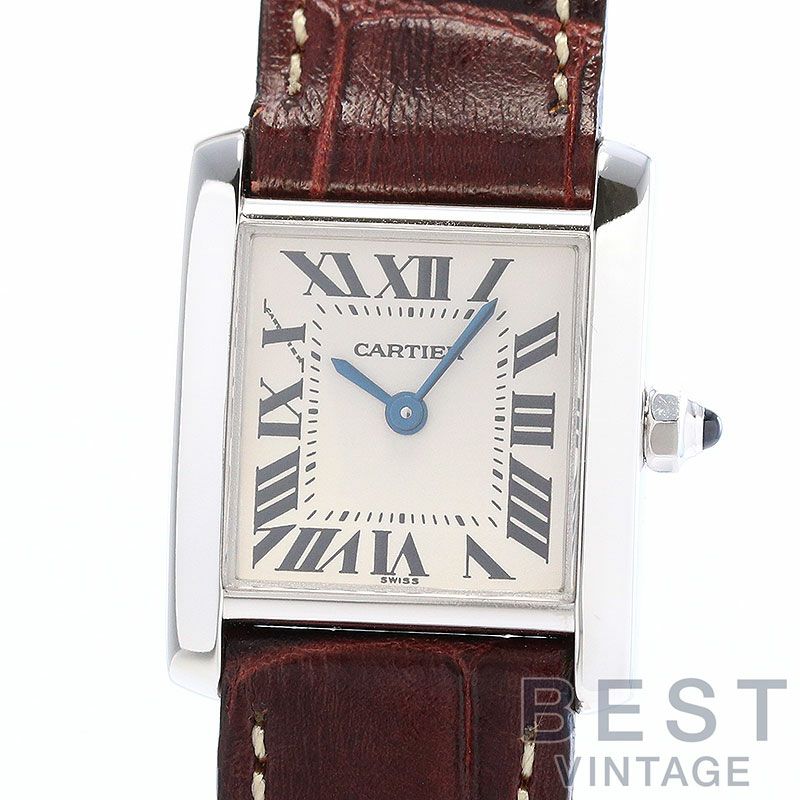 【中古】CARTIER TANK FRANCAISE SMALL MODEL カルティエ タンク フランセーズ SM W5001256