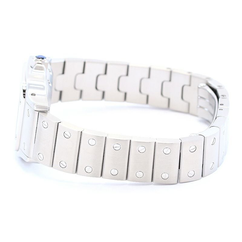 【中古】CARTIER SANTOS GALBEE SMALL MODEL ASIA LIMITED カルティエ サントスガルベ SM アジア限定 グレーダイヤル W20066D6