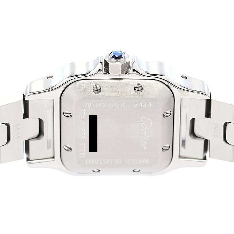 【中古】CARTIER SANTOS GALBEE SMALL MODEL ASIA LIMITED カルティエ サントスガルベ SM アジア限定 グレーダイヤル W20066D6