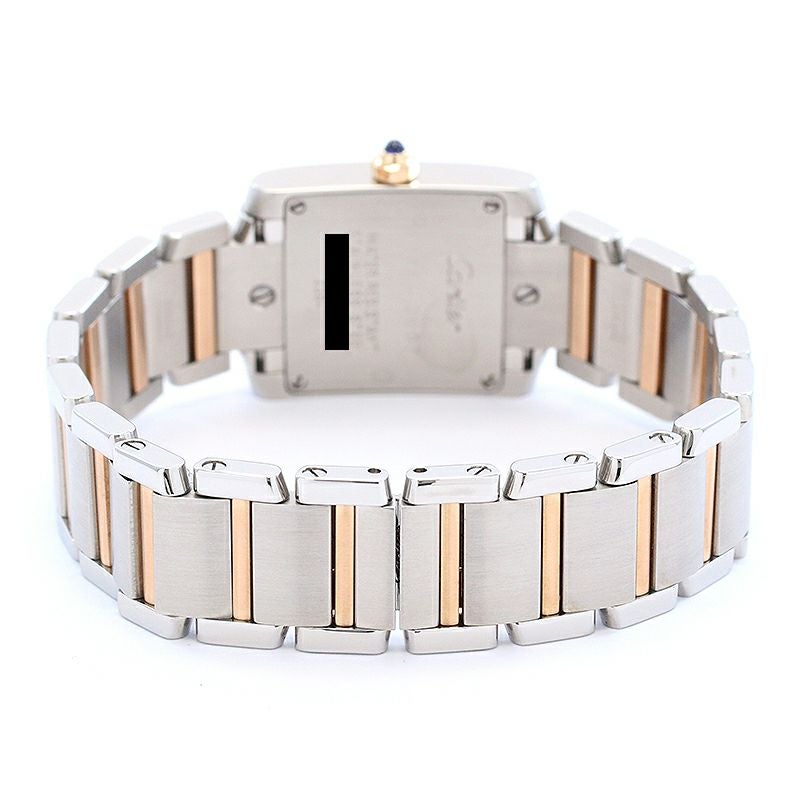 【中古】CARTIER TANK FRANCAISE SMALL MODEL 160TH ANNIVERSARY 2007 CHRISTMAS カルティエ タンクフランセーズ SM 160周年 2007年 クリスマス限定モデル W51036Q4