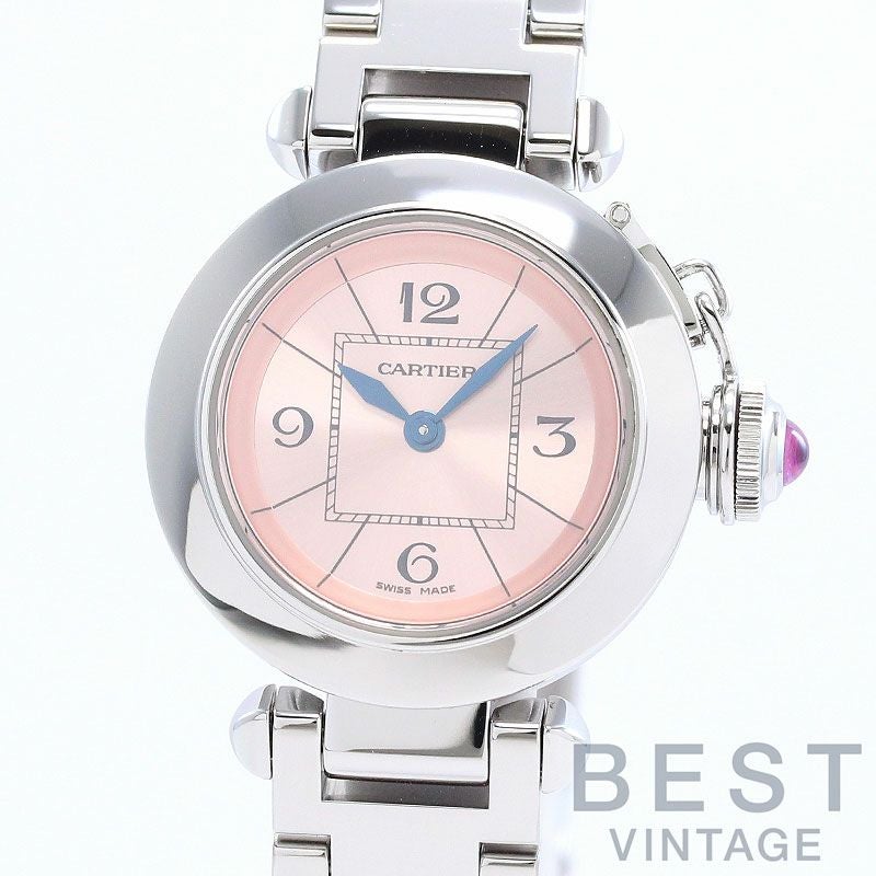 【中古】CARTIER MISS PASHA 27MM カルティエ ミス パシャ 27MM W3140008