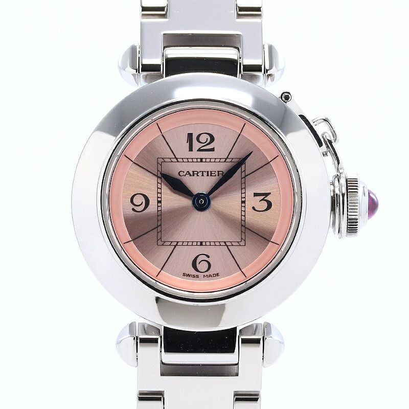 【中古】CARTIER MISS PASHA 27MM カルティエ ミス パシャ 27MM W3140008