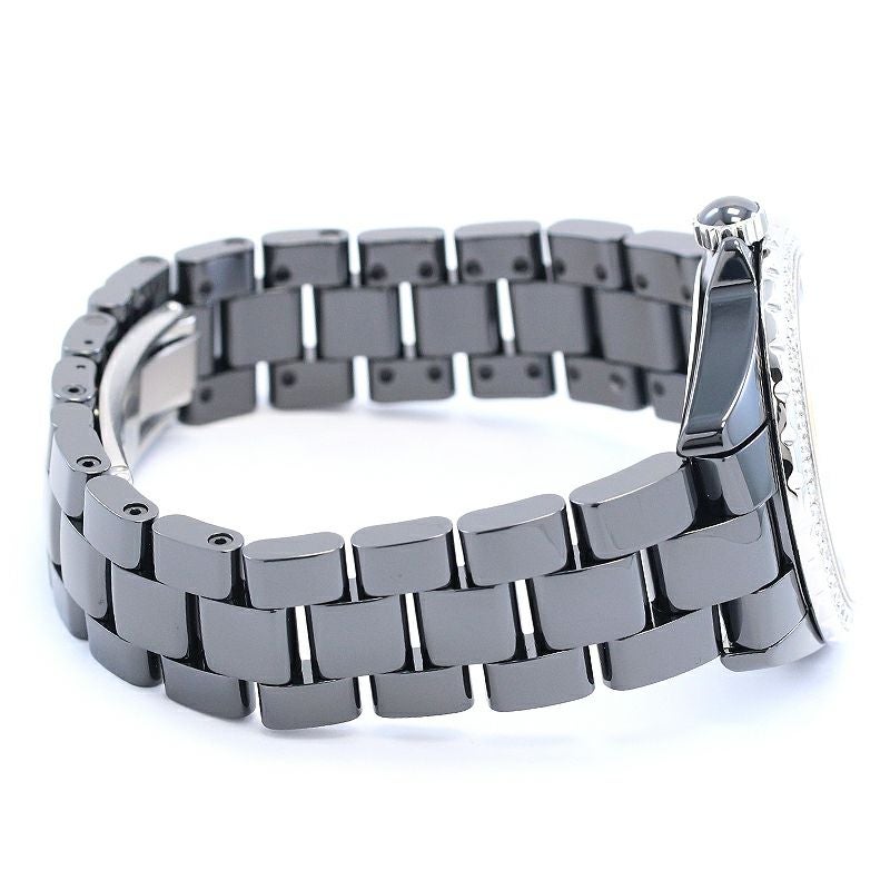 【中古】CHANEL J12 シャネル J12 38MM ブラックセラミック ダイヤモンドベゼル H3109