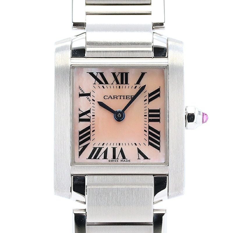 【中古】CARTIER TANK FRANCAISE SMALL MODEL カルティエ タンク フランセーズ SM W51028Q3