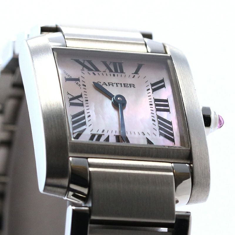 【中古】CARTIER TANK FRANCAISE SMALL MODEL カルティエ タンク フランセーズ SM W51028Q3