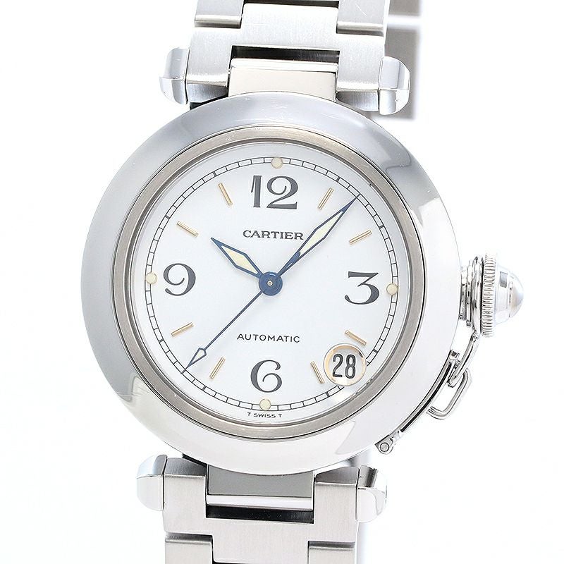 【中古】CARTIER PASHA C DE CARTIER カルティエ パシャ C ドゥ カルティエ 35MM W31015M7