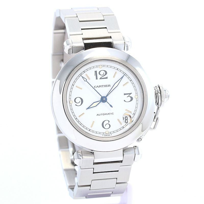 【中古】CARTIER PASHA C DE CARTIER カルティエ パシャ C ドゥ カルティエ 35MM W31015M7