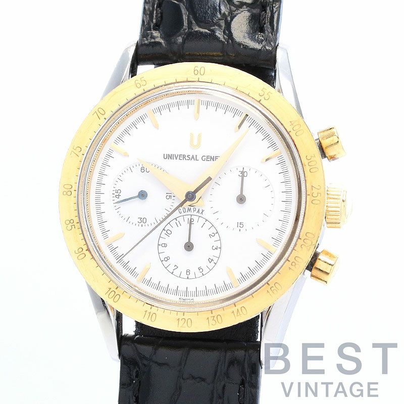 【中古】UNIVERSAL GENEVE COMPAX ユニバーサル・ジュネーブ コンパックス 284.445
