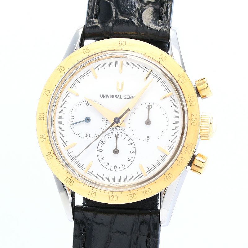 【中古】UNIVERSAL GENEVE COMPAX ユニバーサル・ジュネーブ コンパックス 284.445