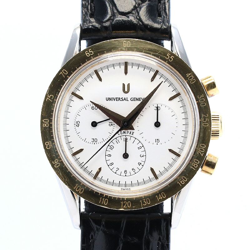 【中古】UNIVERSAL GENEVE COMPAX ユニバーサル・ジュネーブ コンパックス 284.445