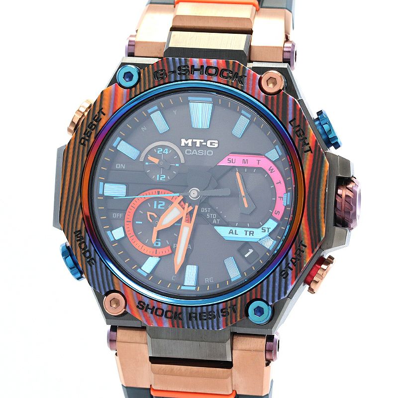 【中古】CASIO G-SHOCK MTG-B2000 SERIES RAINBOW MOUNTAIN カシオ Gショック MT-G MTG-B2000シリーズ レインボーマウンテン MTG-B2000XMG-1AJR