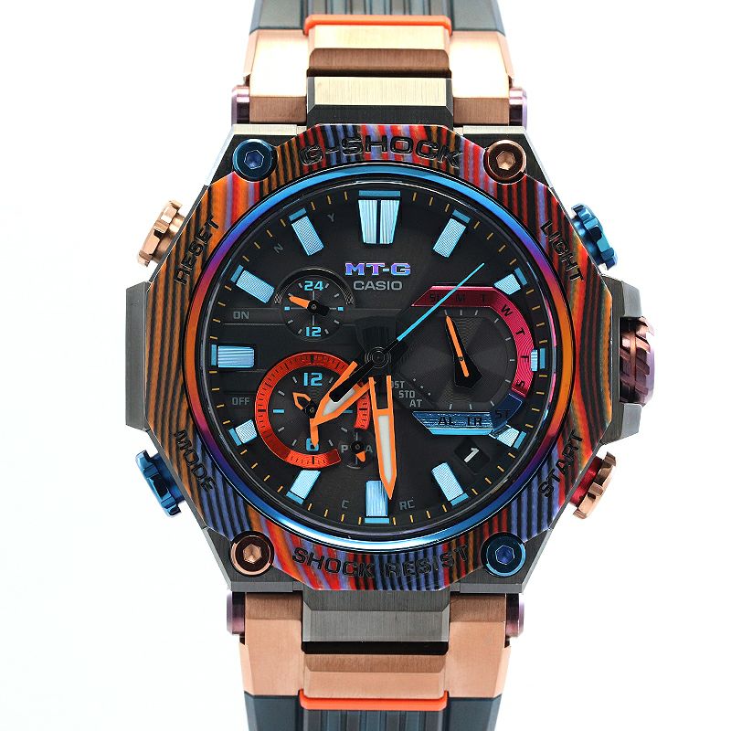 【中古】CASIO G-SHOCK MTG-B2000 SERIES RAINBOW MOUNTAIN カシオ Gショック MT-G MTG-B2000シリーズ レインボーマウンテン MTG-B2000XMG-1AJR