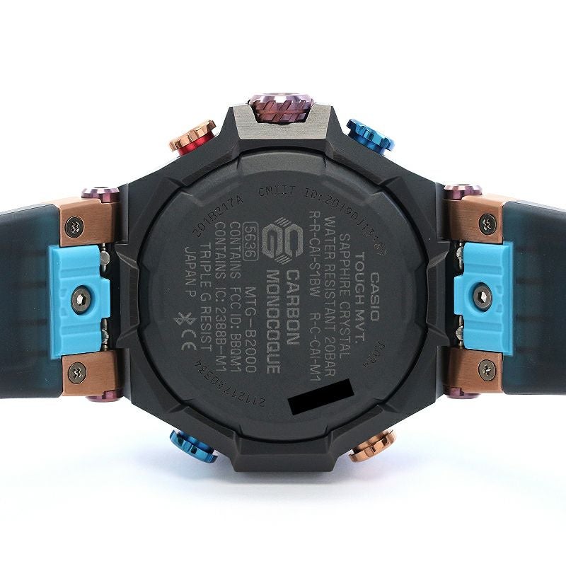 【中古】CASIO G-SHOCK MTG-B2000 SERIES RAINBOW MOUNTAIN カシオ Gショック MT-G MTG-B2000シリーズ レインボーマウンテン MTG-B2000XMG-1AJR
