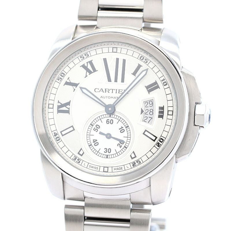【中古】CARTIER CALIBRE DE CARTIER LARGE MODEL カルティエ カリブル ドゥ カルティエ LM W7100015