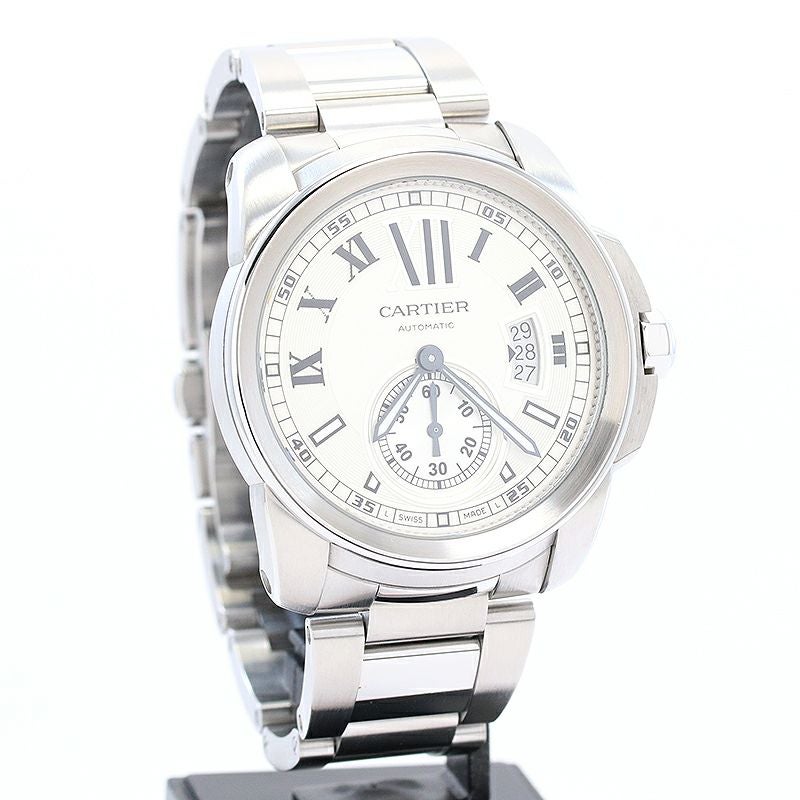 【中古】CARTIER CALIBRE DE CARTIER LARGE MODEL カルティエ カリブル ドゥ カルティエ LM W7100015