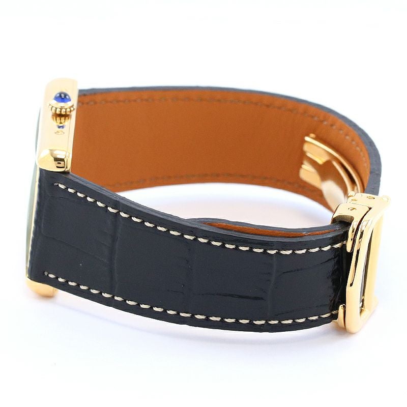 【中古】CARTIER MUST TANK LARGE MODEL JUMBO VERMEIL カルティエ マストタンク LM ジャンボ ヴェルメイユ W1017454