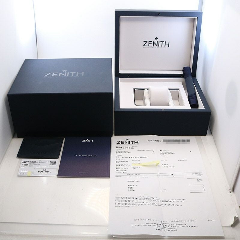 【中古】ZENITH CHRONOMASTER SPORT YOSHIDA SPECIAL EDITION ゼニス クロノマスター スポーツ ヨシダ スペシャル エディション 65.3104.3600/52.C920