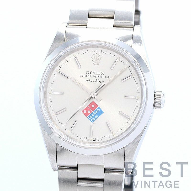 【中古】ROLEX OYSTER PERPETUAL AIR-KING DIMINO'S PIZZA ロレックス オイスターパーペチュアル エアキング ドミノ・ピザ 14000