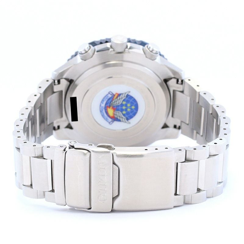 【中古】CITIZEN PROMASTER ECO-DRIVE E660 BLUE IMPULSE EDITION シチズン プロマスター エコ・ドライブ E660 ブルーインパルス エディション CB5001-65A (E660-S123135)