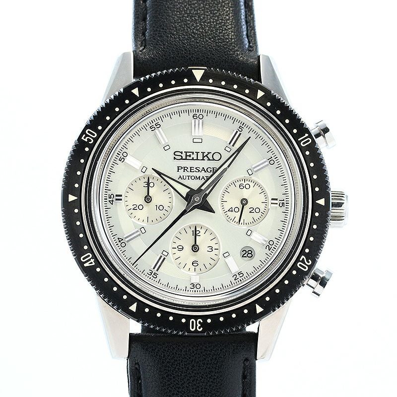 【中古】SEIKO PRESAGE CHRONOGRAPH 55TH ANNIVERDARY LIMITED EDITION セイコー プレサージュ セイコークロノグラフ 55周年記念限定モデル SARK015 (8R48-00M0)