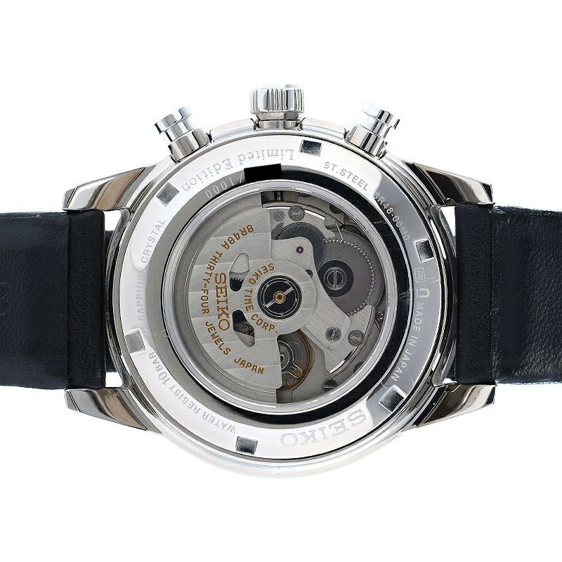 【中古】SEIKO PRESAGE CHRONOGRAPH 55TH ANNIVERDARY LIMITED EDITION セイコー プレサージュ セイコークロノグラフ 55周年記念限定モデル SARK015 (8R48-00M0)