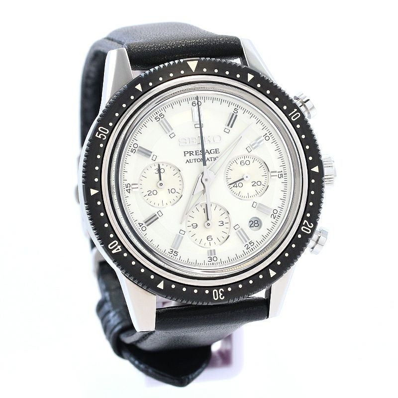 【中古】SEIKO PRESAGE CHRONOGRAPH 55TH ANNIVERDARY LIMITED EDITION セイコー プレサージュ セイコークロノグラフ 55周年記念限定モデル SARK015 (8R48-00M0)