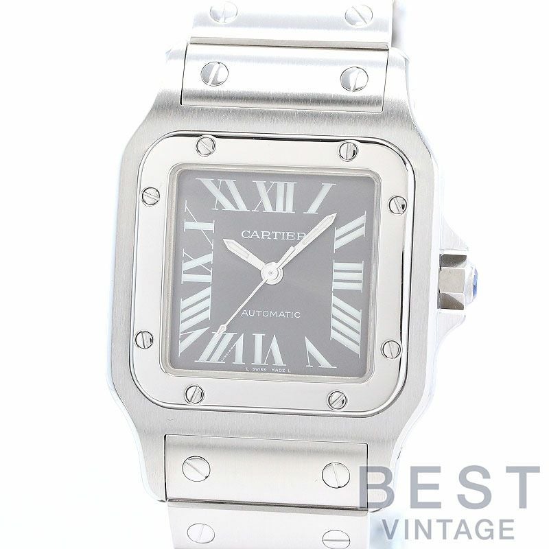 【中古】CARTIER SANTOS GALBEE LARGE MODEL ASIA LIMITED EDITION カルティエ サントスガルベ LM アジア限定モデル W20067D6