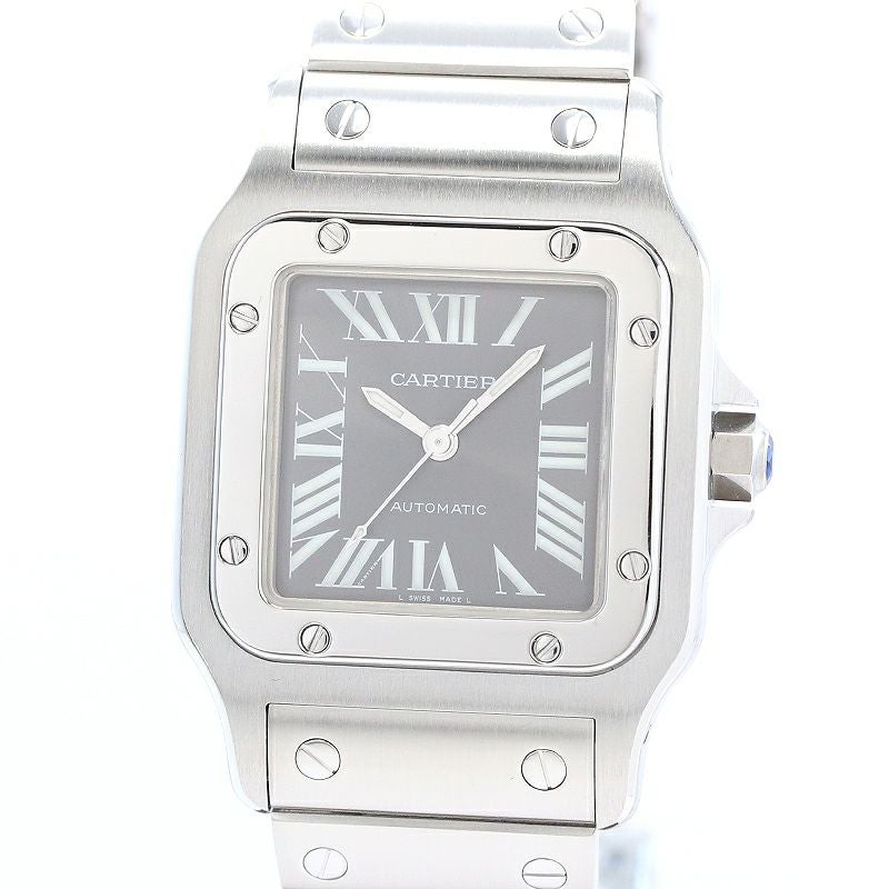 【中古】CARTIER SANTOS GALBEE LARGE MODEL ASIA LIMITED EDITION カルティエ サントスガルベ LM アジア限定モデル W20067D6