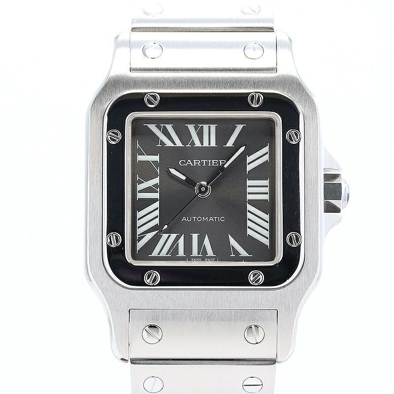 【中古】CARTIER SANTOS GALBEE LARGE MODEL ASIA LIMITED EDITION カルティエ サントスガルベ LM アジア限定モデル W20067D6