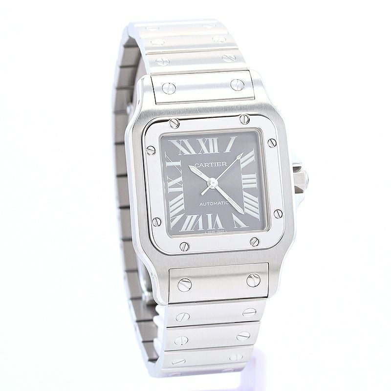 【中古】CARTIER SANTOS GALBEE LARGE MODEL ASIA LIMITED EDITION カルティエ サントスガルベ LM アジア限定モデル W20067D6