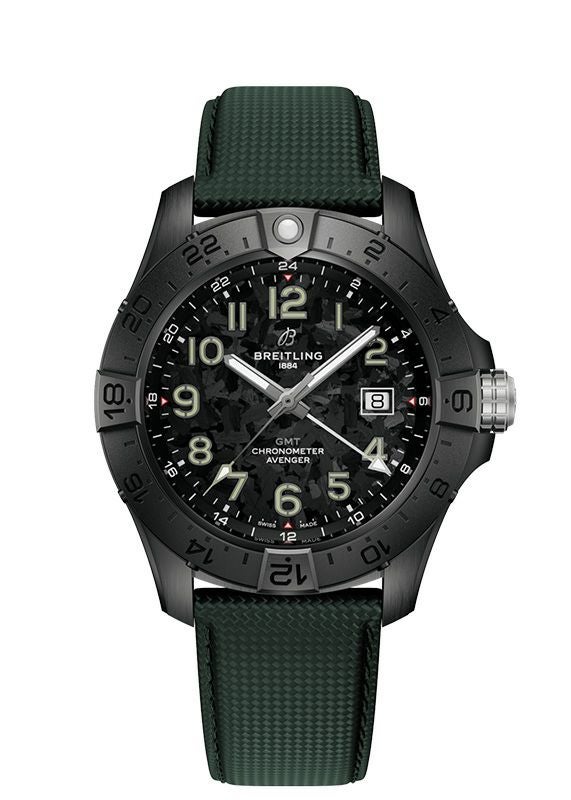 BREITLING AVENGER AUTOMATIC GMT 44 NIGHT MISSION ブライトリング アベンジャー オートマチック GMT 44 ナイトミッション S32320101B1X1