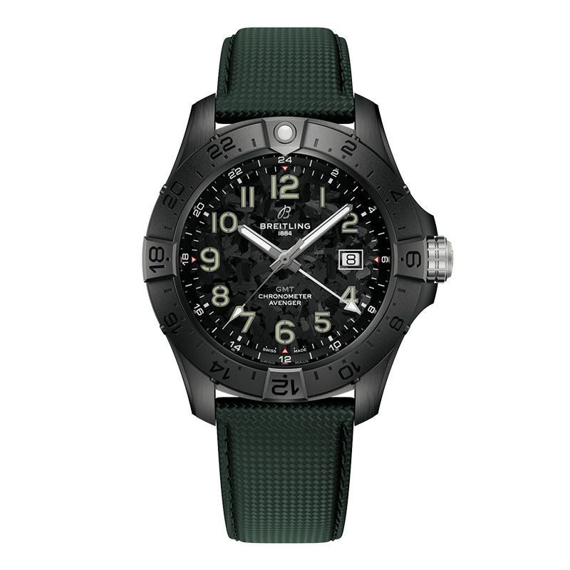 BREITLING AVENGER AUTOMATIC GMT 44 NIGHT MISSION ブライトリング アベンジャー オートマチック GMT 44 ナイトミッション S32320101B1X1