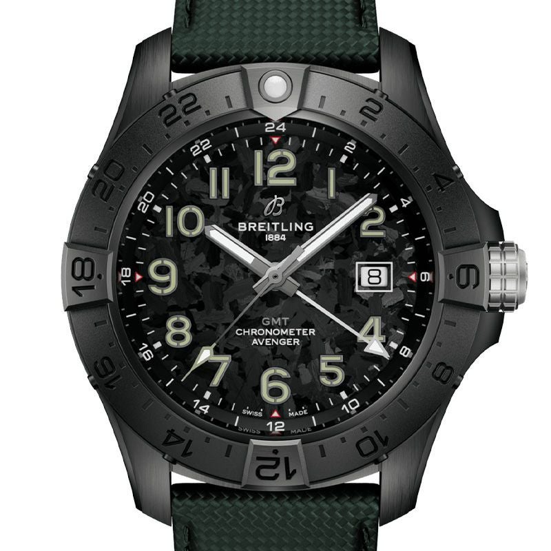BREITLING AVENGER AUTOMATIC GMT 44 NIGHT MISSION ブライトリング アベンジャー オートマチック GMT 44 ナイトミッション S32320101B1X1