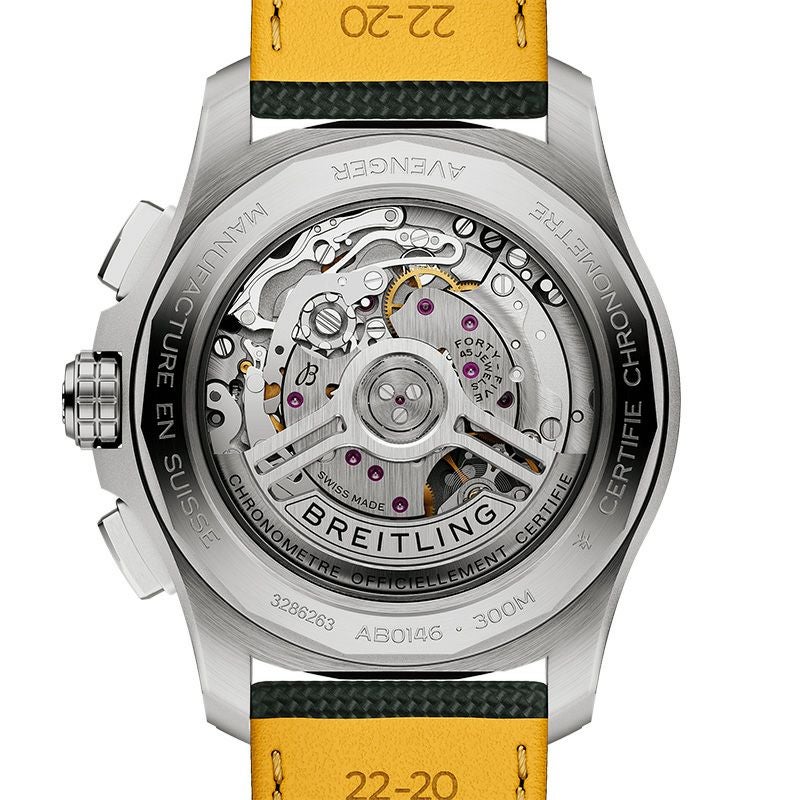 BREITLING AVENGER B01 CHRONOGRAPH 42 ブライトリング アベンジャー B01 クロノグラフ 42 AB0146101L1X1