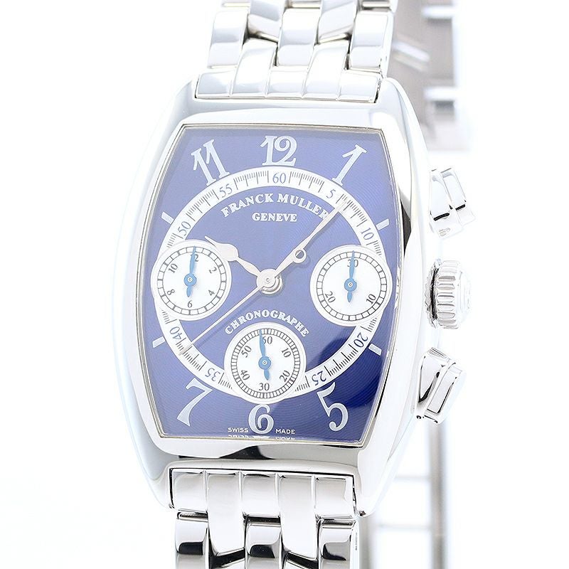 【中古】FRANCK MULLER CINTREE CURVEX CHRONOGRAPH フランク・ミュラー トノウ・カーベックス クロノグラフ 7502CC